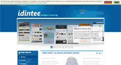 Desktop Screenshot of idintec.com